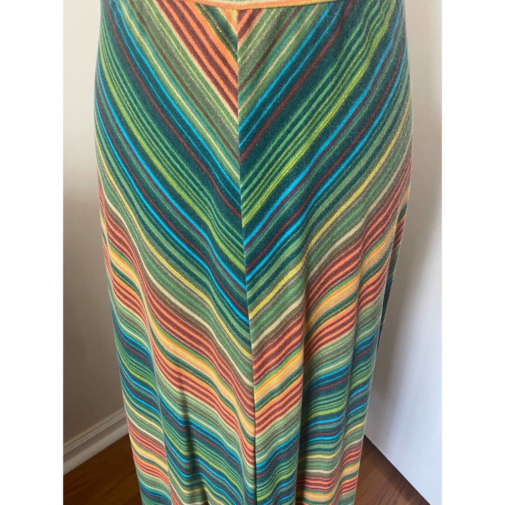 Women’s Hannah Skirt Long Muilt-color Elastic Waist Size Large - Picture 4 of 16